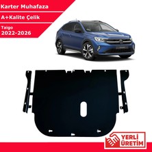 3 Tıkla Volkswagen Taigo 2022-2026 Çelik Karter Muhafaza Çelik Koruma Sacı A+ Kalite Yerli Üretim