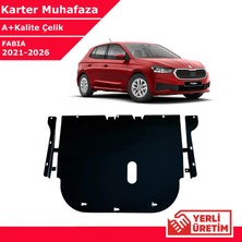3 Tıkla Seat Fabia 2021-2026 Çelik Karter Muhafaza Çelik Koruma Sacı A+ Kalite Yerli Üretim