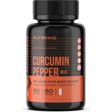 Nutriking Kurkumin Mix Takviyesi 60 Kapsül 60 Servis