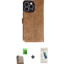 Marsilyan™- iPhone 16 Pro Max Kılıf Siluet Işık Serisi - Şeffaf Pasifik Cam Ekran Koruyucu + Raze Metal Kamera Lens - Cltm