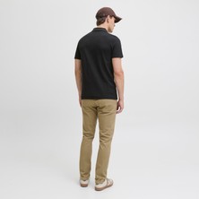 Jack & Jones Erkek Nakis Detayli Polo Yaka Tisört - Paulos