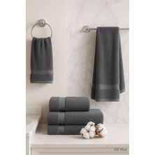 Elif Mira 4’lü Banyo Havlusu Seti %100 Pamuklu 70X140 cm Pleasure