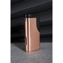 UltraMint Rose Renk Üç Pürmüzlü Gazlı Çakmak, Şık ve Kullanışlı Tasarım