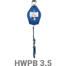 Kaya Safety Geri Sarımlı Düşüş Durdurucu Hwpb-Serisi (3.5 M)