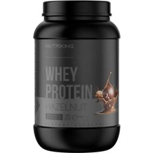 Nutriking Whey Yeni Seri Protein Tozu 2100G 70 Servis Hazelnut Aromalı