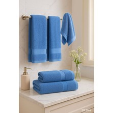Elif Mira 4’lü Banyo Havlusu Seti %100 Pamuklu 70X140 cm Pleasure