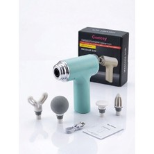 Gomeey GM-015 4 Başlıklı Şarjlı Masaj Aleti Yeşil