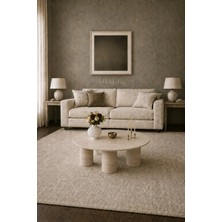 Miarik Design Mermer Traverten 3 Ayaklı Jody Orta Sehpa