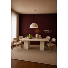 Miarik Design Traverten Yemek Masası