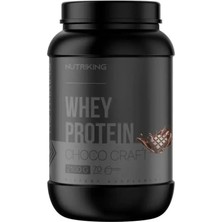 Nutriking Whey Yeni Seri Protein Tozu 2100G 70 Servis Double Çikolata Aromalı