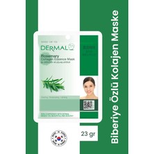 Dermal Temizleyici, Nemlendirici Biberiye Özlü Kolajen Maske 23 gr