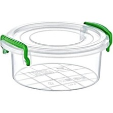 Nevamel Mini Yuvarlak Saklama Kabı 0.5 Litre