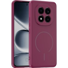 Coolacs Xiaomi Redmi Note 15 Pro 4g Uyumlu Kılıf Yumuşak Dokulu M-Safe Elden Kaymaz Telefon Kılıfı Kapak
