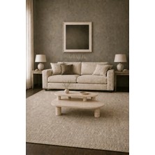 Miarik Design Lenora- Traverten Kademeli Fasulye Orta Sehpa