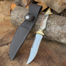 Köse Mehmet Av Bıçağı 26 cm - Geyik Boynuz Sap