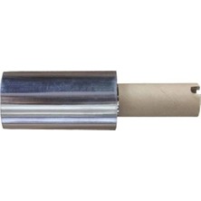 OEM ''ribbon'' WX-10FBK (Standart Wax) **60MM x 74M** 1/2 Inç Outside Sol Sarım
