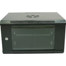 Racksan ML-6407S 7u Duvar Tipi Kabinet (350-530-400) Raf+Fan+Priz
