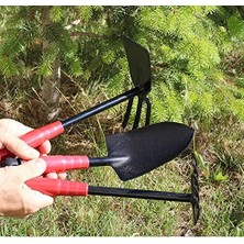 Vuralsin38 Bahçe Seti Kürek Çapa Tırmık (3'lü Set)
