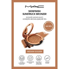 M.A.C Skinfinish Sunstruck Bronzer - Matte Medium Golden