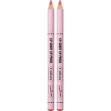 Vuralsin38 Callista Lip Candy Dudak Kalemi 05 Peaches & Cream, Turuncu 2li Paket