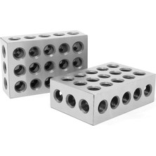 Vuralsin38 Wen 10423 7,6 x 5,1 x 2,5 cm Çelik Sertleştirilmiş Hassas Bloklar, 2 Adet