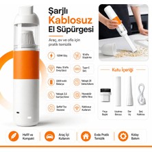 Space Portatif Kablosuz Şarjlı Araç Süpürgesi 5V 1.2 Amper / Arte1