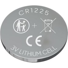 Vuralsin38 Mag Batteries CR1225 3V Lityum Pil, 5'li Blister Paket, Uzun Ömürlü, Sızıntı Korumalı, Elektronik Cihazlar Için