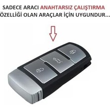 Vuralsin38 Parça Deponuz (1138) Silikon Anahtar Kılıf. Anahtarsız Çalıştırma Olan Araçlar Içindir. Passat B7 ile Uyumlu