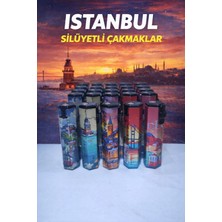 UltraMint Altıgen Tasarımlı Jet Rüzgar Çakmak 5'li Set