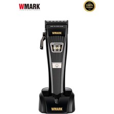 Wmark Ng-V1 Siyah Profesyonel Saç Kesme Makinesi | 8500 Rpm Bldc Motor, Zero Overlap, 180 Dk Kullanım