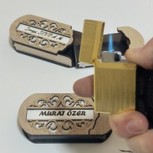 UltraMint Özel Tasarımlı Mdf Çakmak, Kişiye Özel Isme Uygun, Şık ve Kullanışlı