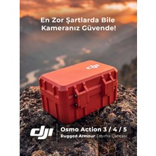 Yadu Dji Osmo Action 3 / 4 / 5 Uyumlu Rugged Armour Taşıma Çantası