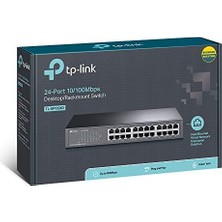 Vuralsin38 TL-SF1024D, 24-Portlu 10/100MBPS Desktop/rackmount Switch