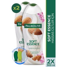 Palmolive Soft Essence Badem 2'li Duş Jeli 500 ml + Seyahat Kiti Hediye