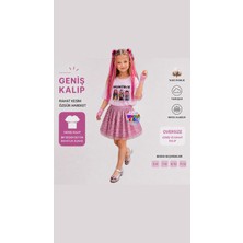 Bemora Kids Kpop Huntrix Iblis Avcıları Rumi Mira Zoey Tişört Baskılı Tişört