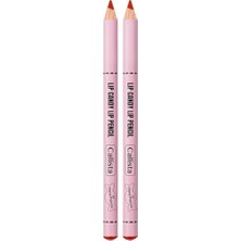 Vuralsin38 Callista Lip Candy Dudak Kalemi 07 Cherry Popsicle, Kırmızı 2li Paket