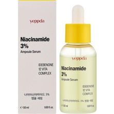 Vuralsin38 Yeppda%3 Niacinamide Içeren I Vegan Serum Niacinamide%3 Ampoule Serum 50ML Büyük Boy