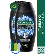 Palmolive Pure Arctic 2'li Erkek Duş Jeli 500 ml + Seyahat Kiti Hediye
