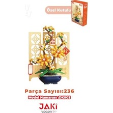 Vuralsin38 Jaki Plante Serisi Kış Yasemini Modeli 236 Parça Oyucak Yapım Seti -FFDK003