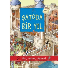 İş Bankası Kültür Yayınları Olivia Brookes'tan Şatoda Bir Yıl Eğitici & Öğretici Kitap 9 - 12 Yaş İçin Ciltsiz
