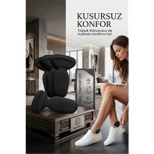 Svoria Store Mey Ithalat® T-Şekilli Topuk Koruyucu Ped - Ayakkabı Vurma Önleyici ve Numara Daraltma Konfor S
