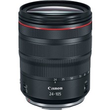 Canon RF 24-105 mm F/4L IS USM Lens Canon Uyumluluğu ile Keskin Görüntüler İçin Geniş Açılı Telefoto