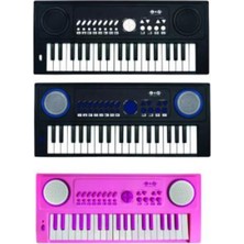 Lp 37 Tuş 8 Ses 8 Ritim 22 Demo Org LP3720 37 Tuşlu Pembe Renkli Müzik Aleti