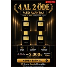 LELAS Prive 1618 Eclat De Lelas Unisex Parfüm EDP 55 ML – Çiçeksi Kalıcı Koku