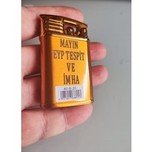 UltraMint Özel Tasarım Mdf Kutulu Kişiye Isimli Çakmak Hediye Seti