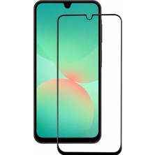 Fibaks Galaxy A24-25 Kırılmaz Cam Tam Ekran Koruyucu 150cc Antistatik Büyük Kenar 9h Temperli Koruma