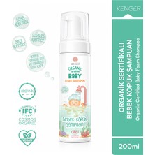 Organik Bebek Köpük Şampuan 200 ml