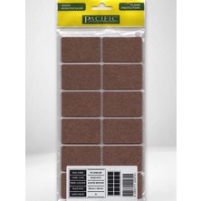 ALMITAL 35x55 MM 12'li Paket Kahverengi Mobilya Keçesi Zemin ve Parke Koruyucusu