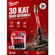 Milwaukee Bits Uç Pz2 50MM 10LU Pkt
