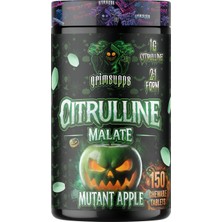 Grimsupps Citrulline Malate 1000 Mg Çiğnenebilir 150 Tablet  Elma Aromalı